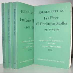 Det Konservative Folkepartis historie Bind 1 - 4