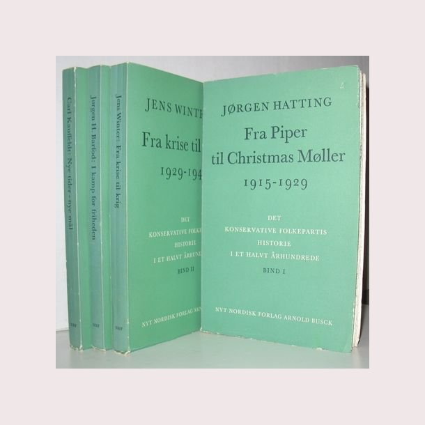 Det Konservative Folkepartis historie Bind 1 - 4