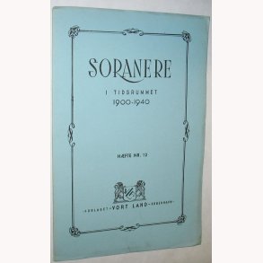 Soranere i Tidsrummet 1900-1940, nr. 12