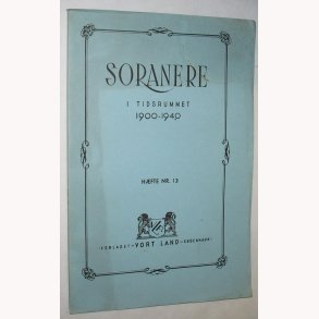 Soranere i Tidsrummet 1900-1940, nr. 13