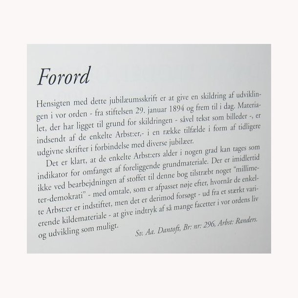 Dansk Broder Orden gennem 100 r