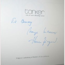 Tanker om at vre offentlig ansat - signeret