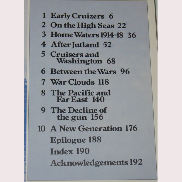 Cruisers - an illustrated history 1880-1980