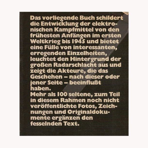 Die Radarschlacht 1939-1945