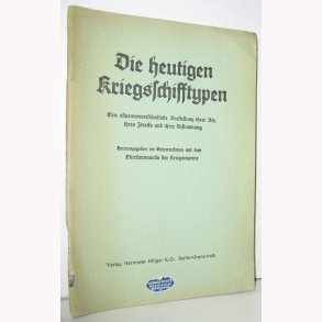 Die heutigen kriegsschifftypen