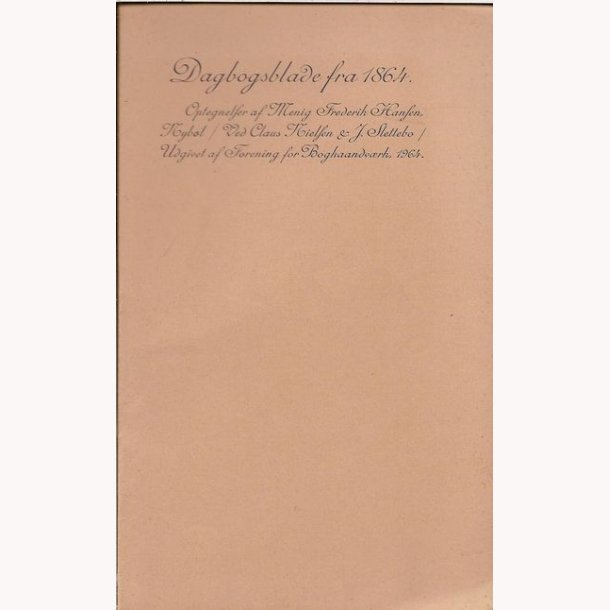 Dagbogsblade fra 1864