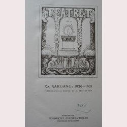 Teatret 1920-1921