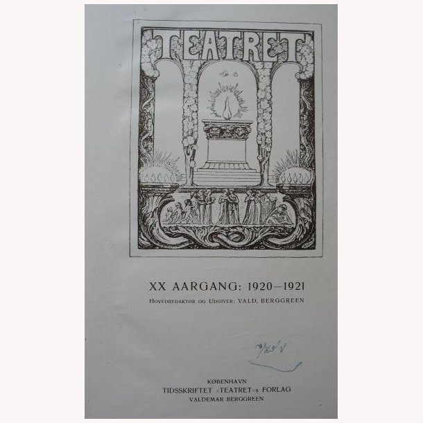 Teatret 1920-1921