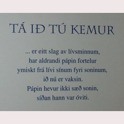 T&aacute; i&eth; t&uacute; kemur ( Ta id tu kemur)