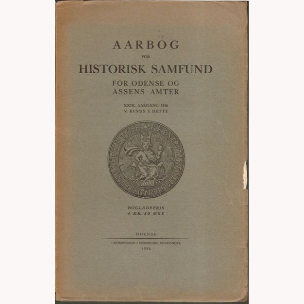 Aarbog for Historisk Samfund Odense 1936