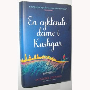 En cyklende dame i Kashgar