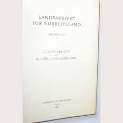 Oversigter i prstearkiver og kirkeregnskabsbger