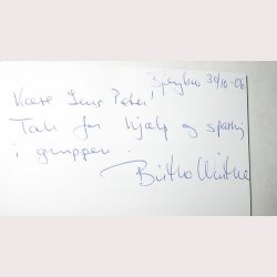 Nu gik det lige s godt - signeret