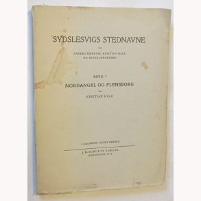 Sydslesvigs stednavne Bind 7 1. halvbind