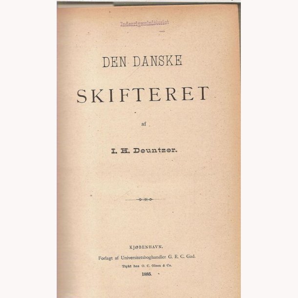 Den danske skifteret