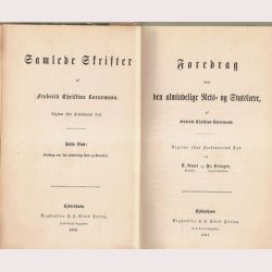Samlede skrifter af Frederik Christian Bornemann