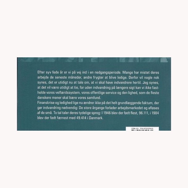 Den ndvendige indvandring