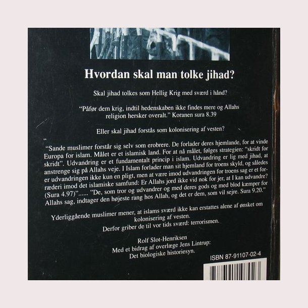 Hellig krig - terror eller kolonisering?