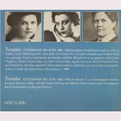 Kvindeliv - fotografier fra byen 1880-1940