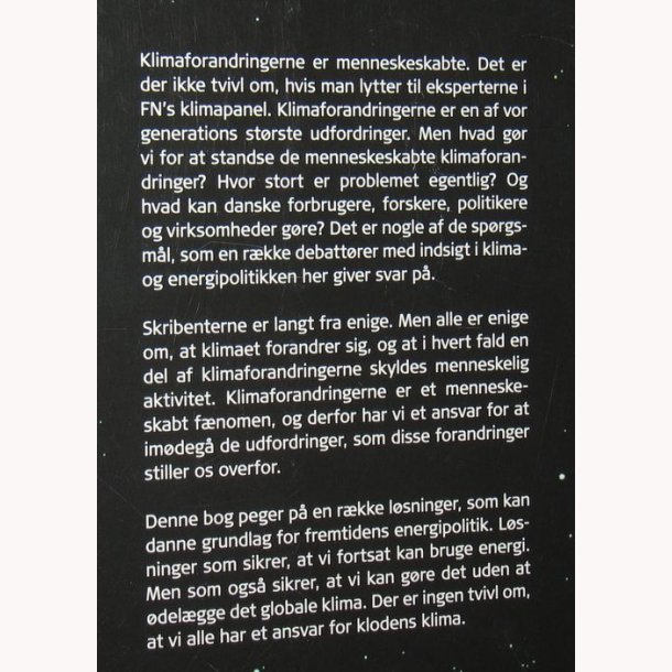 Klodens klima - hvordan lser vi udfordringen?