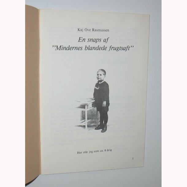 En Snaps af Mindernes blandede Frugtsaft