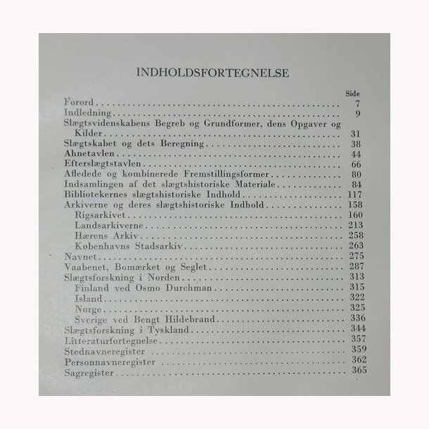 Haandbog i slgtsforskning