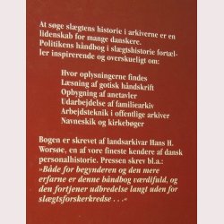 Hndbog i slgtshistorie - find dine rdder