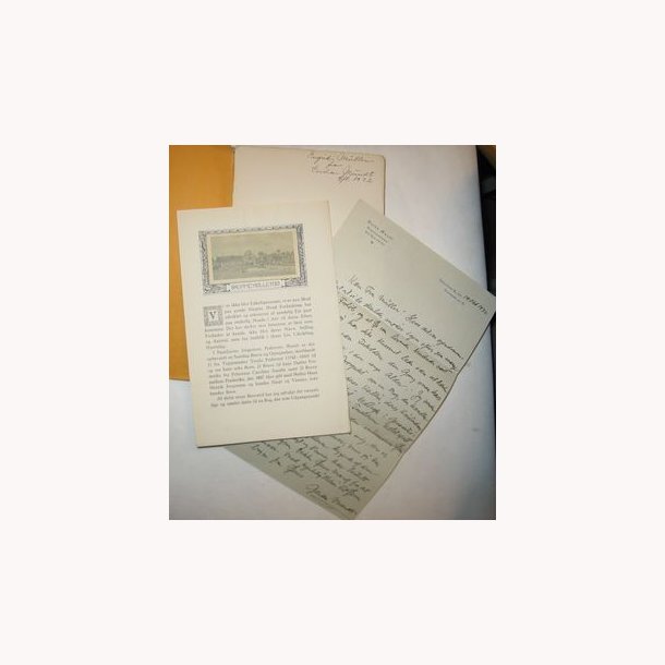 Bromme mlle - en slgtsbog - signeret