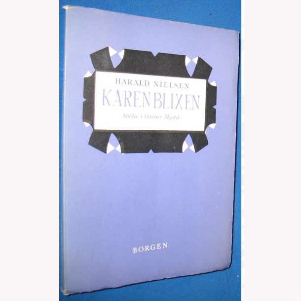Karen Blixen Studier i litterr Mystik