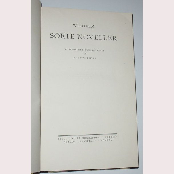 Sorte noveller