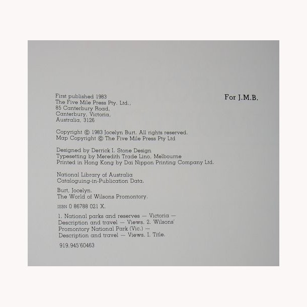 The World of Wilsons Promontory