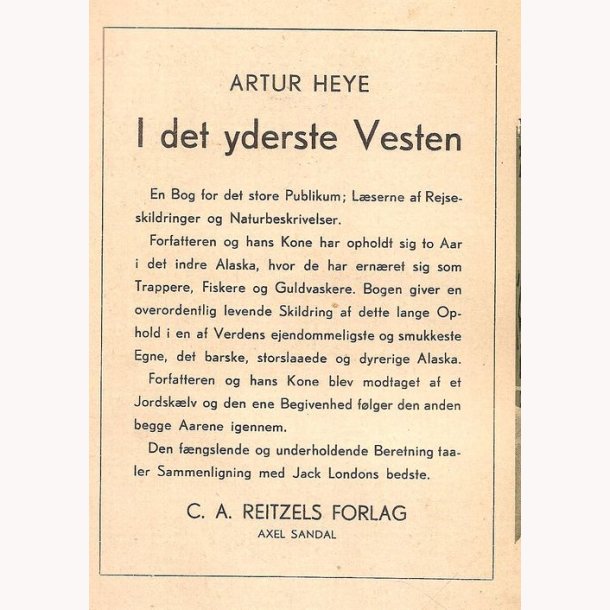 I det yderste vesten