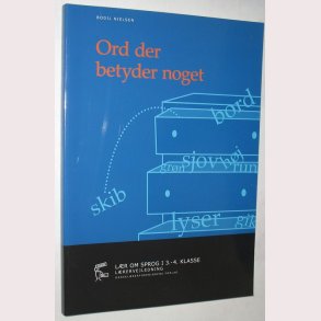 Ord der betyder noget - lrervejledning