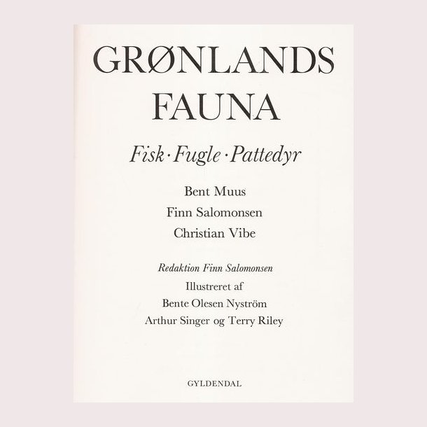 Grnlands fauna