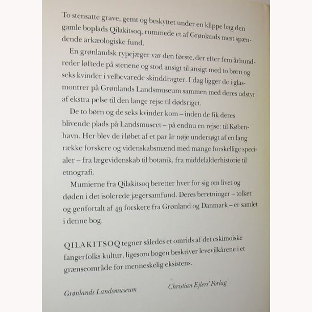 Qilakitsoq - De Grnlandske mumier