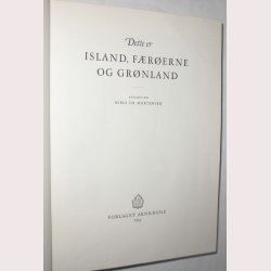 Dette er Island, Frerne og Grnland