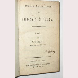 Mungo Parks Reise i det indre Afrika