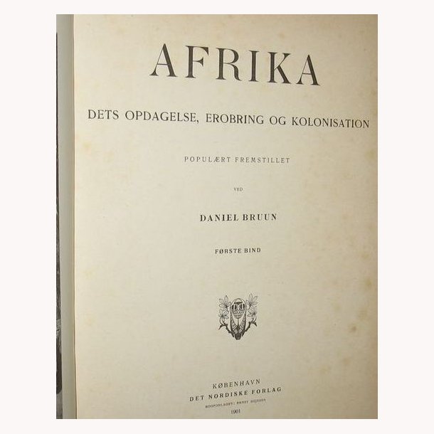 Afrika - dets opdagelse, erobring og kolonisation
