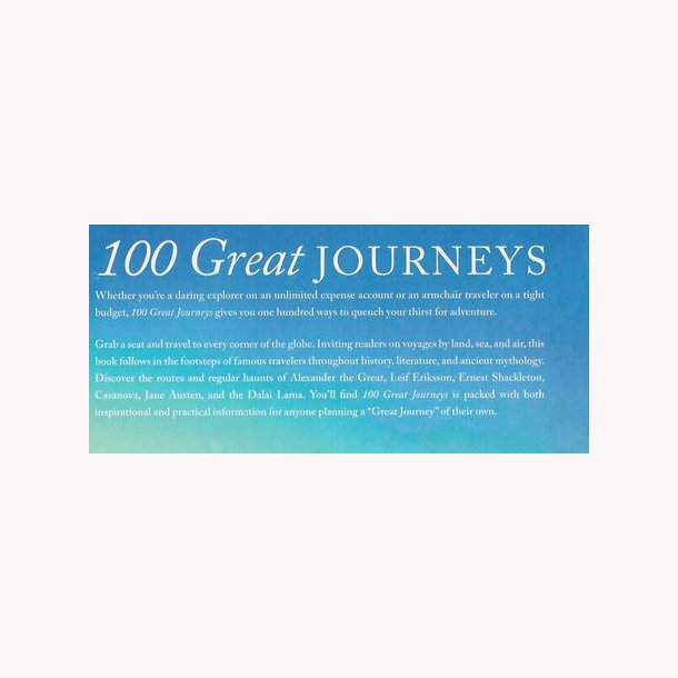 100 Great Journeys