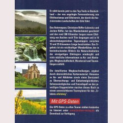 Eifelsteig - wanderf&uuml;hrer mit GPS-Daten