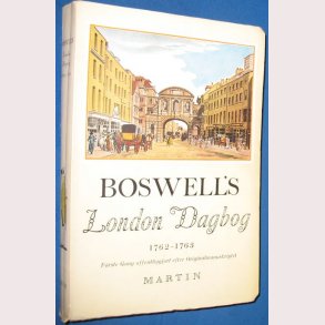Boswell´s London Dagbog 1762-1763