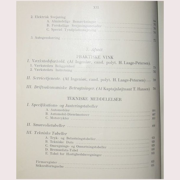 Automobilets Haandbog