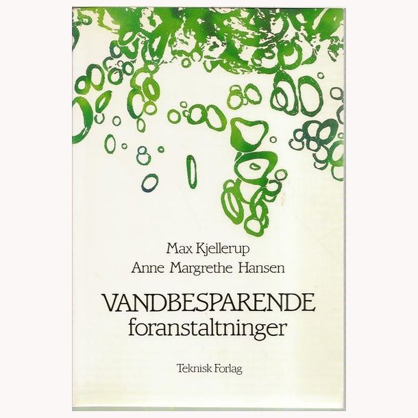 Vandbesparende foranstaltninger