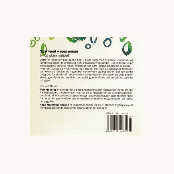 Vandbesparende foranstaltninger