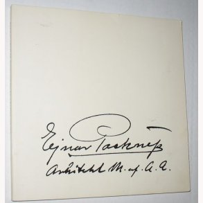 Ejnar Packness M.a.A.A.,1879-1952