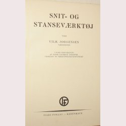 Snit- og Standsevrktj