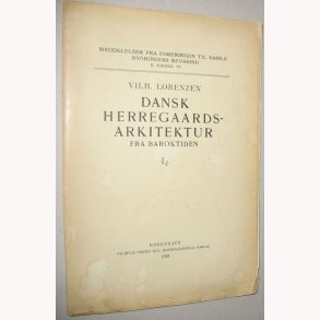 Dansk Herregaardsarkitektur Baroktiden - l,1