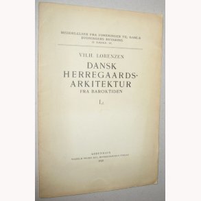 Dansk Herregaardsarkitektur Baroktiden - l,2