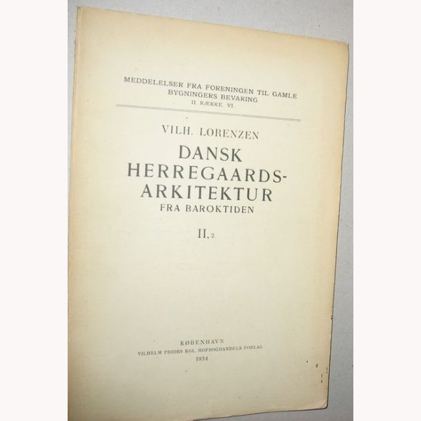 Dansk Herregaardsarkitektur Baroktiden - ll,2