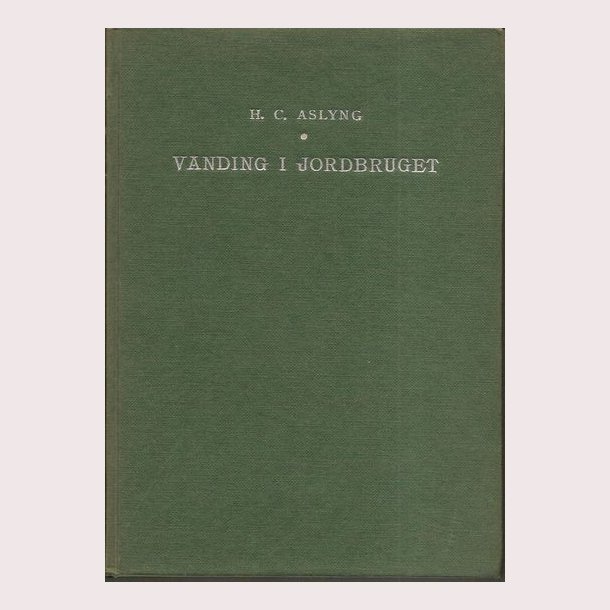 Vanding i jordbruget